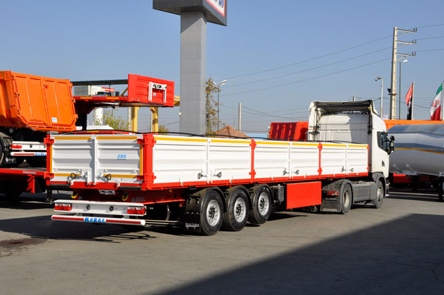 باربری تریلی لبه دار